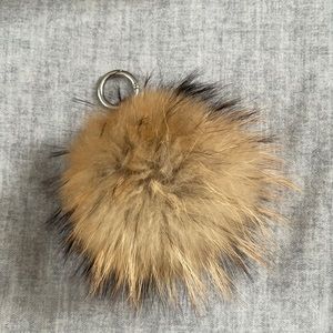 Fur keychain